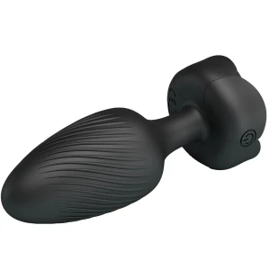PRETTY LOVE - OSBORN ANAL PLUG Z ÅWIATÅEM LED CZARNY 9,8 CM